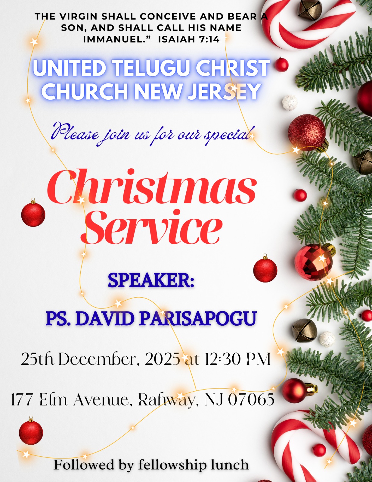 United Telugu Christ Church